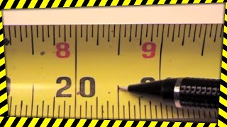 How to use a Tape Measure and read Fractions Easily [upl. by Oiligriv318]