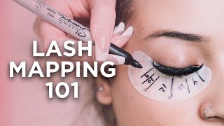 Lash Mapping Techniques For Beginners [upl. by Akamahs]