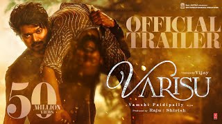 Varisu  Official Trailer  Thalapathy Vijay  Rashmika  Vamshi Paidipally  Dil Raju  SThaman [upl. by Artie]