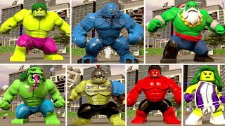 LEGO Marvel Super Heroes 2  All Hulk Characters [upl. by Gillmore]