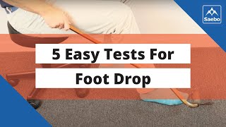 5 Easy Tests for Foot Drop [upl. by Danieu]