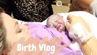 EMOTIONAL BIRTH amp LABOUR VLOG  STILLBORN TWIN SISTER  Amber Lorraine [upl. by Ttocserp]