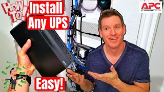 HOW TO INSTALL ANY UPS  Home Network Setup 2021 [upl. by Meeka]