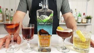 4 MOST POPULAR SCOTCH WHISKY COCKTAILS [upl. by Mikkanen]