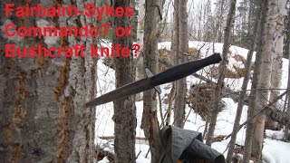 FairbairnSykes Commando or Bushcraft knife [upl. by Chappelka965]