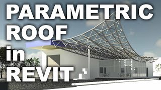 Parametric Roof in Revit Tutorial [upl. by Nnayrrehs]