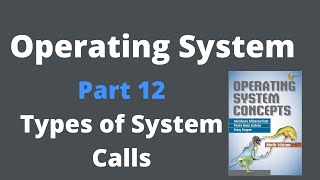 Types Of System Calls  Operating Systems [upl. by Iviv]