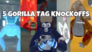 I Played GorillaTag Knockoffs… [upl. by Ecnahs]