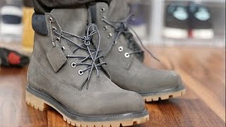 How to Style Timberland Boots wOn Foot [upl. by Pillow]