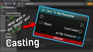 UE4 How to CAST Casting to objects and classes [upl. by Pepito]