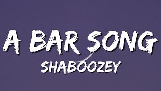 Shaboozey  A Bar Song Lyrics [upl. by Tynan]