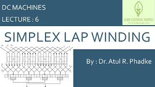 Simplex Lap Winding 6 [upl. by Aikcin]