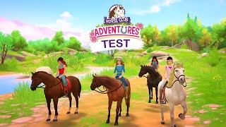 Schleich Horse Club Adventures Test zum Pferdespiel [upl. by Eladnor662]