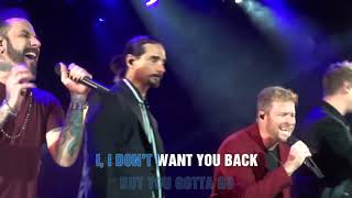 Backstreet Boys  Dont Want You Back Karaoke [upl. by Grider769]