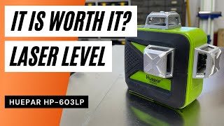 Cheap 3way laser level  Huepar HP603LP  Best cheap laser level [upl. by Cassella498]