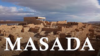 MASADA is an ancient FORTRESS in the Desert near the DEAD SEA [upl. by Edac]