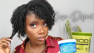 HOW TO DEFINE YOUR 4C NATURAL HAIR CURL DEFINITION  JHERI CURL ACTIVATOR [upl. by Ayela420]