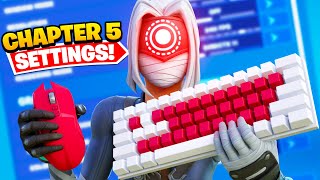 BEST Chapter 5 PC Keyboard amp Mouse Settings Sensitivity  Keybinds In Fortnite [upl. by Vandervelde]