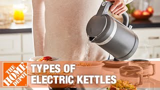 Best Electric Kettles for Boiling Water  The Home Depot [upl. by Bergmans153]