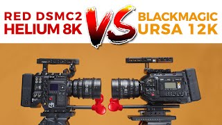 RED DSMC2 8K VS URSA 12k  Blackmagic URSA Mini Pro 12k Review [upl. by Heiner]