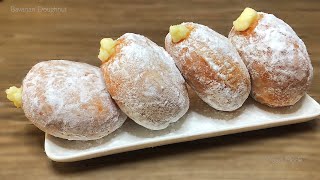 BAVARIAN CREAM DONUTS  CUSTARD DONUTS Recipe [upl. by Ellehcram]