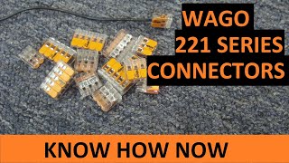 How to Use Wago Connectors  221 Series Lever Nuts [upl. by Surtimed]