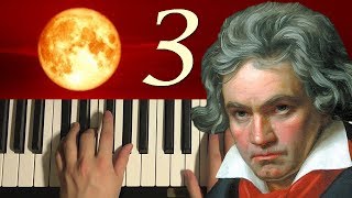 HOW TO PLAY  Beethoven  Moonlight Sonata  3rd Movement Piano Tutorial Lesson [upl. by Terti]