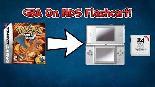 How to Play GBA Games from your NDS Flashcart [upl. by Durand]