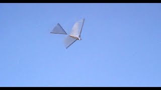 How to build  Simple DIY Ornithopter  Flies Great Flapping Wings [upl. by Gruchot147]