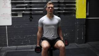 Seated Alternating Hammer Curls [upl. by Werdma]