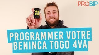 Comment programmer votre télécommande BENINCA TO GO 4VA [upl. by Peony]