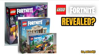 2025 LEGO Fortnite sets REVEALED [upl. by Jahdiel]