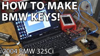 How To Cut Program and Repair BMW Keys [upl. by Eupheemia]