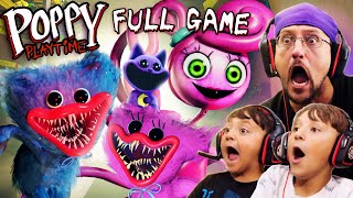 Poppy Playtime FULL GAME FGTeeV b4 Chapter 3 [upl. by Elinad]