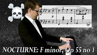 Chopin Nocturne F minor Op 55 no 1  Analysis ESCAPING FATE [upl. by Cinemod]