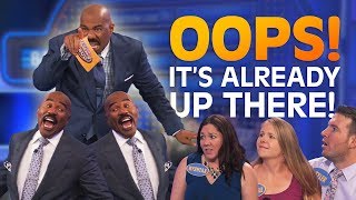 ITS ALREADY UP THERE Steve Harvey ROASTS contestants [upl. by Yasdnyl91]