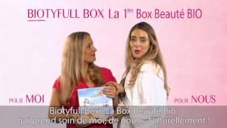 BIOTYFULL BOX  La Box Beauté Bio N°1 vue à la TV [upl. by Torr16]