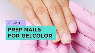 OPI Gel Polish Manicure Nail Prep Tutorial [upl. by Fifi]