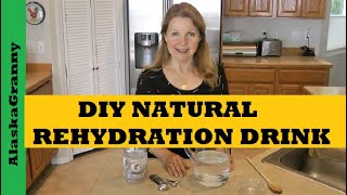 DIY Natural Rehydration Drink Homemade Electrolyte Hydration Recipe Liquid IV Covid Cold Flu [upl. by Dimitris]