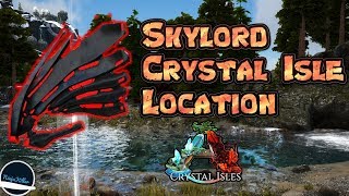 Ark Skylord Artifact location in Crystal Isle Guide Ark Survival Evolved [upl. by Yllom]