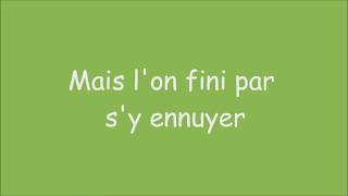 Partenaire Particulier Paroles [upl. by Ennaid]