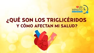 ¿Qué son los triglicéridos y cómo afectan mi salud [upl. by Red]