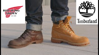 RED WING VS TIMBERLAND  Which Is the Better Boot [upl. by Etnahs126]