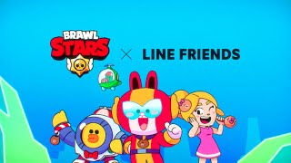 Brawl Stars Animation LINE FRIENDS Skins incoming [upl. by Rhona907]