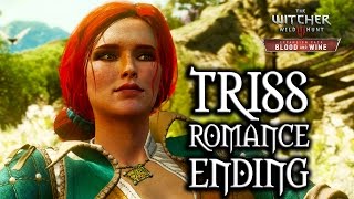 The Witcher 3 Blood and Wine  Triss Romance Ending [upl. by Orsa]