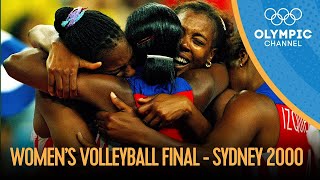 Womens Volleyball Final  CUB v RUS  Sydney 2000 Replays [upl. by Ganny]