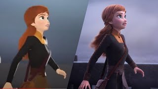 Frozen 2  Anna screaming Shot progression  Nara Youn  3DAnimationInternships [upl. by Clayberg]