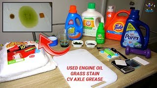 Which Laundry Detergent Works Best Remove Stains The Most Find Out [upl. by Akoyin]