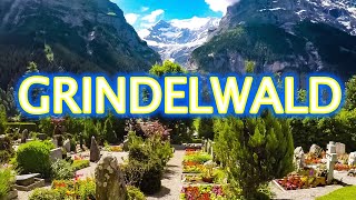 Grindelwald Switzerland Walking Tour [upl. by Arlina]