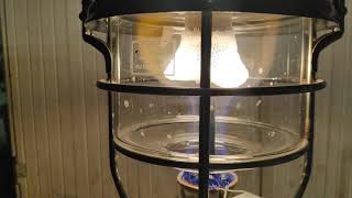 Lighting my Paraffin Tilley Lamp [upl. by Rabbi]